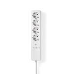 Nedis RF stikdåse Strip | 4 x Schuko-type F | 3680 W