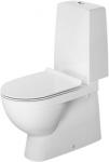 Duravit Nordisk Toilet med Åben skylle-rand, komforthøjde 440mm
