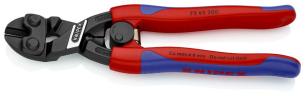 Knipex 72 62 200, Håndkabelskærer, Blå, Rød, Stål, Sort, 6 mm, REACH