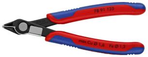 Knipex elektronik bidetang super knips bruneret med lille facet og trådholder 125 mm