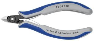 Knipex skævbider præcisions elektronik med mini hoved,skær og lille facet 120 mm