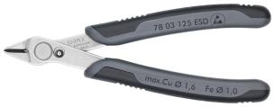 Knipex bidetang elektronik super knips esd 125 mm uden facet