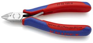 Knipex skævbider elektronik med spidst hoved med affasning og skær med lille facet 120 mm