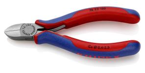 Knipex skævbider 125 mm uden facet og åbningsfjeder