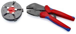 Knipex krympetang multicrimp med 3 skifteindsatser 250 mm