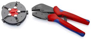 Knipex krympetang multicrimp med 5 skifteindsatser 250 mm