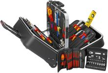 Knipex 00 21 41, Sort, Metallic, Rød, Gul, 63 værktøjer