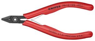 Knipex skævbider elektronik bruneret 125 mm med facet og trådholder