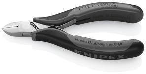 Knipex skævbider elektronik esd 115 mm med rundt hoved og trådholder
