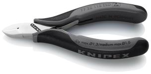 Knipex 77 22 115 ESD, Diagonaltang, Stål, Plast, Sort, Grå, 115 mm, 80 g