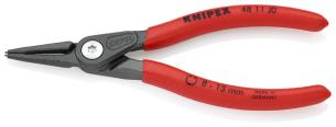 Knipex 48 11 J0, Cirkeltænger, Krom-vanadium-stål, Plast, Rød, 140 mm, 105 g