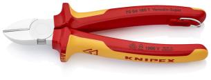 Knipex skævbider forkromet 180 mm