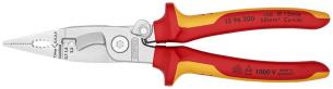 Knipex el-installationstang forkromet 200 mm 13 96 200