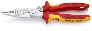 Knipex el-installationstang forkromet 200 mm 13 96 200 t