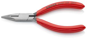Knipex fladrundtang med skær 125 mm