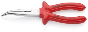 Knipex 26 27 200, Diagonal tang, Krom-vanadium-stål, Plast, Rød, 200 mm, 220 g