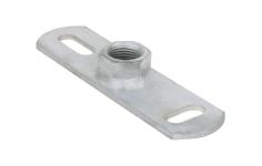Grundflange svær co2 svjest 145x38mm m16 bup