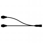 hvid 230v strenge 12 vejs-split 2 34cm tech-line forgrener - 75780 sirius