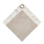 Svejsetæppe 550°c light-duty af ubelagt glasfiber 1 x 2 m (lysebrun)