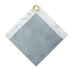 Svejsetæppe 550°c light-duty af pu-belagt glasfiber 2 x 2 m (grå)