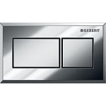 #3 - Geberit fjernbetjening 129x74mm blankforkromet