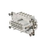 Weidmüller HDC HE 10 FP, Beige, Kobber, 34 mm, 64 mm, 33,8 mm, 59 g