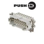 Weidmüller HDC HE 16 MP, Beige, Kobber, 34 mm, 84,5 mm, 34,3 mm, 78 g