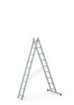 Zarges 2-delt kombistige 2x11 trin 5,4 m
