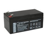 Q-batteries 12v-3,4ah blybatteri 134x67x61
