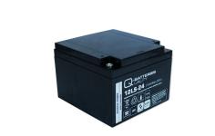 Q-batteries 12v-24ah blybatteri 175x166x125