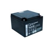 Q-batteries 12v-26ah blybatteri 165x125x175