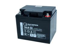 Q-batteries 12v-38ah blybatteri 197x165x170