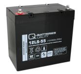 Q-batteries 12v - 55,0ah blybatteri f14