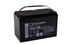 Q-batteries 12v-100a blybatteri 330x173x212/220 t6/t11 terminal