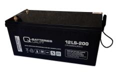Q-batteries 12v-200ah blybatteri l522xb240xh218/224 t11
