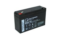 Q-batteries 6v-12ah blybatteri 151x 50x94 f1