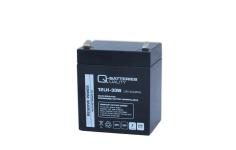 Q-batteries 12v-5,0ah blybatteri 30w