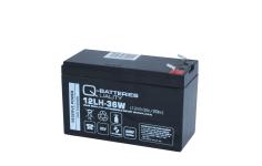 Q-batteries 12v-8,6ah blybatteri 36 watt