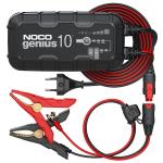 Noco genius 10 batterioplader til 6v og 12v 10000ma (wet gel mf ca efb agm & lithium-ion)