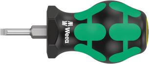 Wera 335 stubby/karburatorskruetrækker lk 0.6 x 3.5 x 24.5 mm