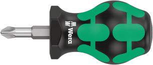 Wera 355 pz krydskærv stubby/karburatorskruetrækker pz 2 x 25 mm