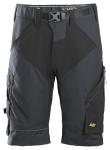 Snickers FlexiWork shorts+ 6914 - koksgrå/sort / 56 | Shorts | DISCOUNT | Håndværkershorts