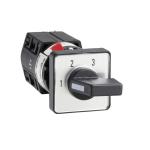 Drejeomskifter - 1 poler - 60° - 10 a - til ø 16 eller 22 mm k10d004nch