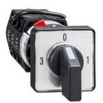 Drejeomskifter - 3l-n - 90° - 10 a - til ø 16 eller 22 mm