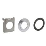 Metal adaptor kit til brug for montering af ø22 mm trykknap i et ø30 mm hul