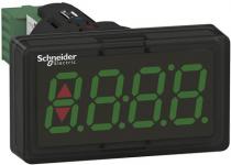 Panelmeter ø22mm i grøn farve med 2xdo og 4..20ma indgang