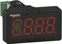Panelmeter ø22mm i rød farve med 2xdo og 4..20ma indgang