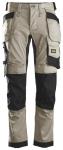 Snickers AW Bukser stretch med hylsterlommer khaki/sort 6241 - khaki/sort / 52 | Bukser | Arbejdsbukser | Cordura