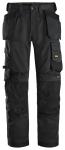 Allroundwork stretch arbejdsbukser loose fit m. hylsterlommer 6251 sort str: 60