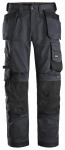 Snickers AW Bukser stretch med hylsterlommer Lose Fit koksgrå/sort 6251 - koksgrå/sort / 44 | Bukser | Arbejdsbukser | Cordura
